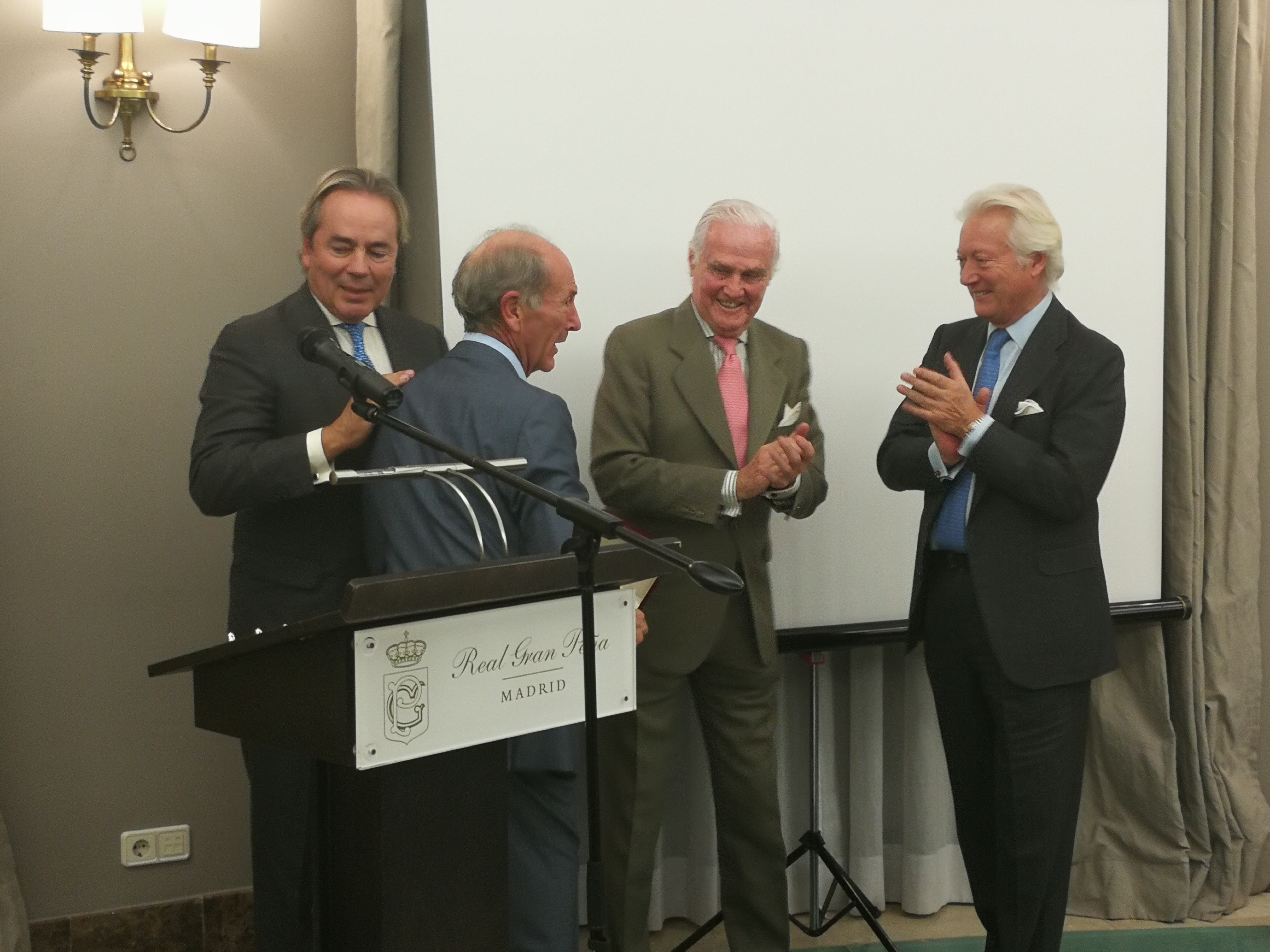 Homenaje a Fernando Vizcaino en Madrid